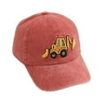 thumbnail image 1 of NIEWTR Toddler Boys Baby Girls Baseball Hats Kids Boy Caps Toddler Sun Hats for Summer Adjustable Hat Boy Gifts Age 1-6 Children'S Gifts，Red, 1 of 3