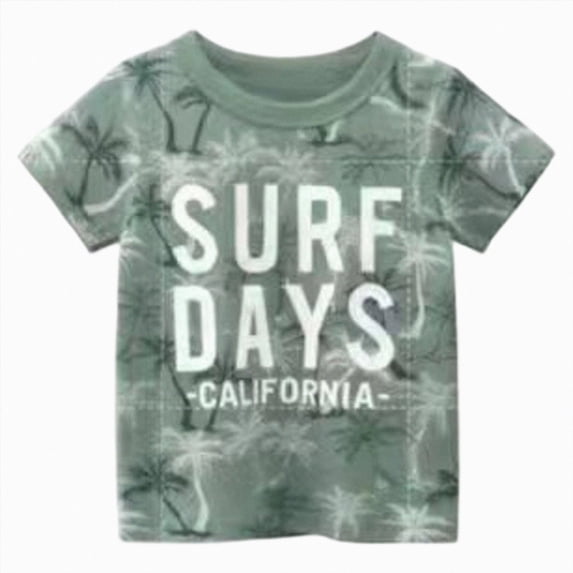 NIEWTR Toddler Boys Basic T-Shirts Short Sleeve Kids Casual Crewneck Pullover Soft Summer Tops Comfortable Daily Wear 2T 3T 4T 5T(A-AG,3-4 Years)