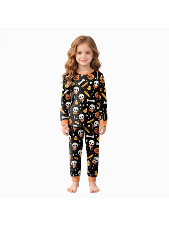 Toddler Boys Girls Halloween Clothes Fall Winter Outfit Sets, Baby Boy Girl 6 12 18 24 Months 2t 3t 4t 5t 6t 7t 8t 2-Pieces Set