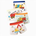 thumbnail image 1 of NIEWTR Toddler Boys Underwear Boxer Briefs Cooling Comfort and Softness Combined(Red,6-9 Years), 1 of 5