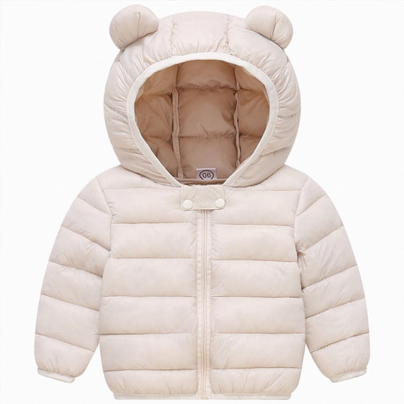NIEWTR Toddler Breathable Jacket Cute Boys Girls Casual Jackets Printing Cartoon Hooded Outerwear Zipper Coats Long Sleeve Windproof Coats