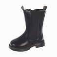 thumbnail image 1 of NIEWTR Toddler Cowgirl Boots Girls Cowboy Boot Ankle Toddler Girls Boot Kids Boots Horse Riding Shoes Birthday Party Concert Wedding(A-Black,30), 1 of 9