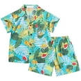 thumbnail image 1 of NIEWTR Toddler Girls Clothes Ribbed Knit Ruffle Sleeveless Tops and Shorts with Pockets Cute Summer 2 Pieces Short Sets 2Pcs Summer Beach Outfits 9-11 Years,Blue, 1 of 8