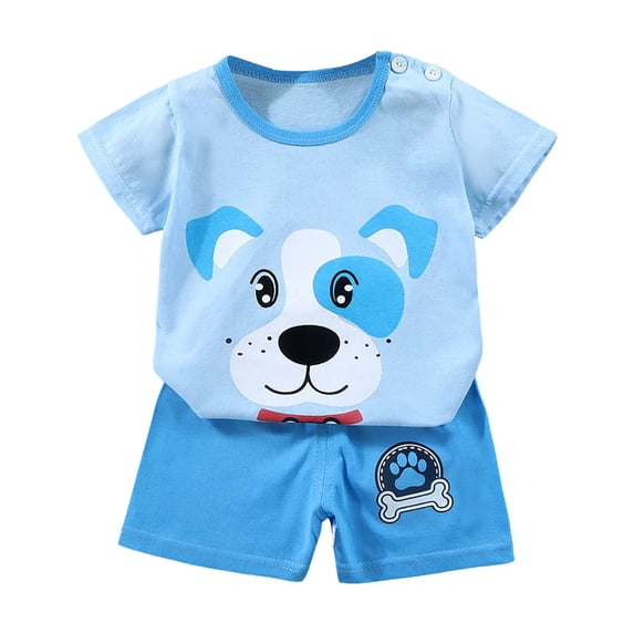 NIEWTR Toddler Girls Clothes Two Piece Kids Summer Outfit Cute Ruffle Sleeve Twist Front Shirt and Bowknot Shorts Sets 2Pcs Summer Beach Outfits 5-6 Years,Blue
