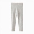 thumbnail image 1 of NIEWTR Toddler Girls Cotton Leggings Little Girl Stretchy Leggings Trousers For Kids Spring And Autumn Athletic Leggings Printed Ankle Length High Waisted Yoga Pants for Kids (A-Light Gray,C), 1 of 5