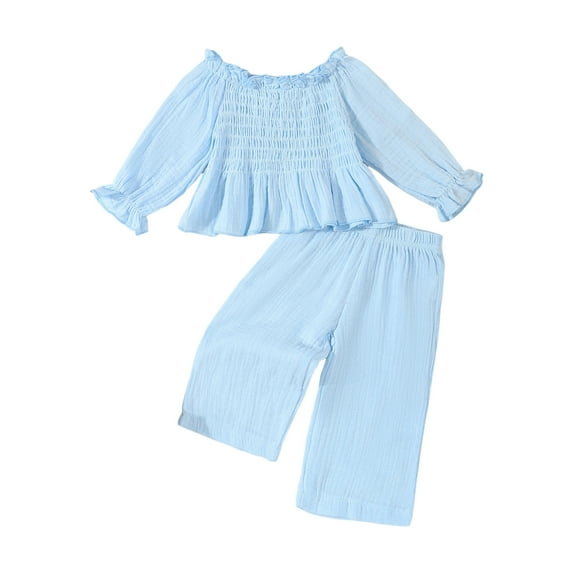 NIEWTR Toddler Girls Little Girls Fall Outfits Contrast Color Sweatshirts Tops Pants Clothes Set Toddler Girl Outfit For 1t 2t 3t 4t 5t 6t,3-4 Years