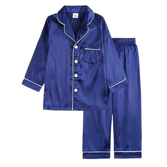 NIEWTR Toddler Girls Pajama Sets,Snug Fit Long Sleeve Ruffle Sleepwear,Soft Breathable Pjs for Kids,Ages 2-12 Years Fall Winter Outfit Long sleeve Pjs(2-3 Years)
