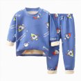 thumbnail image 1 of NIEWTR Toddler Girls Pajamas 2T 3T 4T 5T 6T 2-Piece Outfits Kids Pjs Set Soft Stretchy Long Sleeve Top and Pants Children's Gift Loungewear for Sleeping Daily(A-J,5-6 Years), 1 of 6