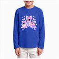 thumbnail image 1 of NIEWTR Toddler Halloween Shirts Baby Boy Girls Pumpkin Tshirts Kids Fall Long Sleeve Tee Tops Children Gift 3-15Y, 1 of 5