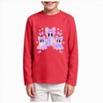 thumbnail image 1 of NIEWTR Toddler Halloween Shirts Baby Boy Girls Pumpkin Tshirts Kids Fall Long Sleeve Tee Tops Children Gift 3-15Y, 1 of 5