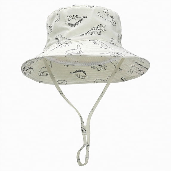 NIEWTR Toddler Kid UPF50+ Wide Brim Sun Hat Summer Beach Hats Boys Girls Sun Protection Hat Zoo Beach Swim Safari Bucket Hat for Baby(Beige,12-24 Months)