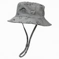 thumbnail image 1 of NIEWTR Toddler Kid UPF50+ Wide Brim Sun Hat Summer Beach Hats Boys Girls Sun Protection Hat Zoo Beach Swim Safari Bucket Hat for Baby（Grey,2-3 Years), 1 of 4