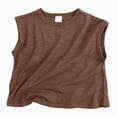 thumbnail image 1 of NIEWTR Toddler Kids Tank Tops for Boys 0-24M 2T 3T 4T 5T 6T Sleeveless T-Shirts Summer Basics Loose Fit Muscle Tees Summer Sleeveless Vests(B-Brown,12 Months), 1 of 9