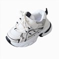 thumbnail image 1 of NIEWTR Toddler Shoes Boys Girls Sneakers for Kids Non-Slip Tennis Shoes Fashion Lightweight Breathable Running Sport Athletic(Black,7.5), 1 of 5