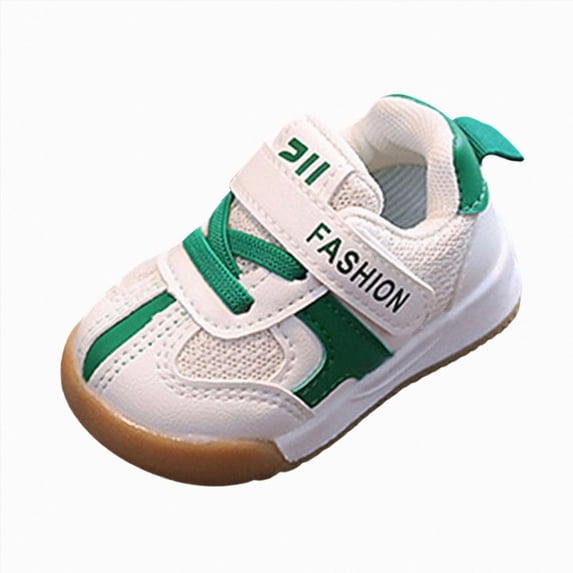 NIEWTR Toddler Shoes Boys Kids Fashion Solid Versatile Dual Mesh Breathable Non Functional Sports Shoes Toddler Boy Sneakers