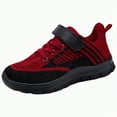 thumbnail image 1 of NIEWTR Toddler Shoes Toddler Boys Girls Barefoot Shoes Kids Breathable Sneakers Slip on Toddler Sneakers Casual Shoes Sneakers for Sports Athletic Gym Walking (Red,7.5), 1 of 9