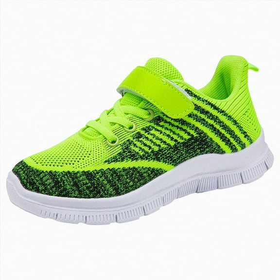 NIEWTR Toddler Shoes Toddler Boys Girls Barefoot Shoes Kids Breathable Sneakers Slip on Toddler Sneakers Casual Shoes Sneakers for Sports Athletic Gym Walking (Green,2.5)