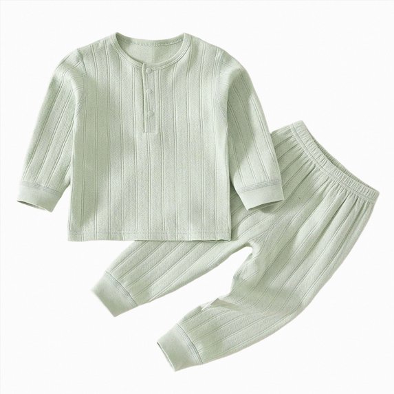 NIEWTR Toddler pajamas Baby Girl Fall Clothes Long Sleeve 6 12 18 24 Months 3T Toddler Girl Pullover Tops Pants Infant Fall Winter Outfits