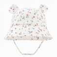 thumbnail image 1 of NIEWTR (UPF50+) Baby Toddler Sun Hat - Girls Bucket Hat Wide Brim Adjustable Summer Beach Hat for Kids Boys Girls 0-8 T(A-Rose Gold,3-12 Months), 1 of 6
