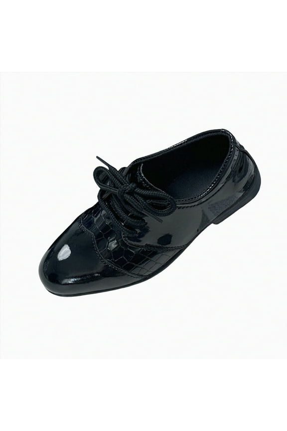 Unisex-Child Sneakers Toddler Boys Girls Running Leather Sneakers Breathable Mesh Athletic Shoes Lightweight Kids Walking Shoes Casual Shoes Walking/Running Shoes (Black,12)