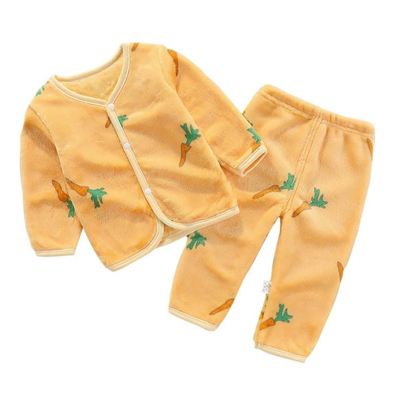 NIEWTR Unisex Toddler Baby Girl Spring Fall Winter Clothes Long Sleeve T-Shirt Tops+Long Pants or Skirt Two Piece Contrast Color Outfit