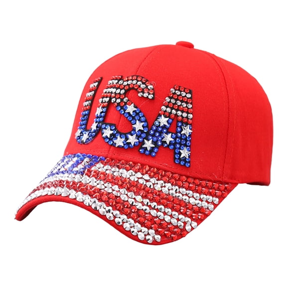NIEWTR United States 250th Anniversary Printed Cap, American Flag Pattern, Adjustable Baseball Hat(A01-C,One Size)