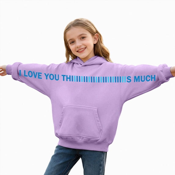 NIEWTR Winter Coat for Boys Girls Toddlers Kids Baby Boys Girls Hooded Solid Sweatshirt Pullover Fall Warm Outerwear 2t 3t 4t 5t 6t (A-Purple,3-4 Years)