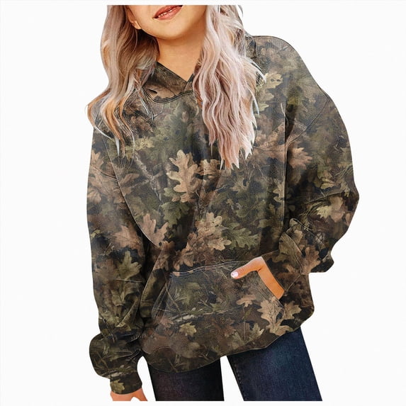 NIEWTR Winter Hoodie for Kids Hoodies Boys and Girls Hoody Outerwear 2t 3t 4t 5t 6t Toddler Hoodie Children Pullover Outerwear Hooded(A-AG,9-10)
