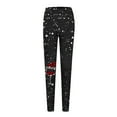 thumbnail image 1 of NIEWTR Women's Christmas Leggings Women Casual Fashion Christmas Printed Sports Leggings Casual Yoga Leggings(White,M), 1 of 7