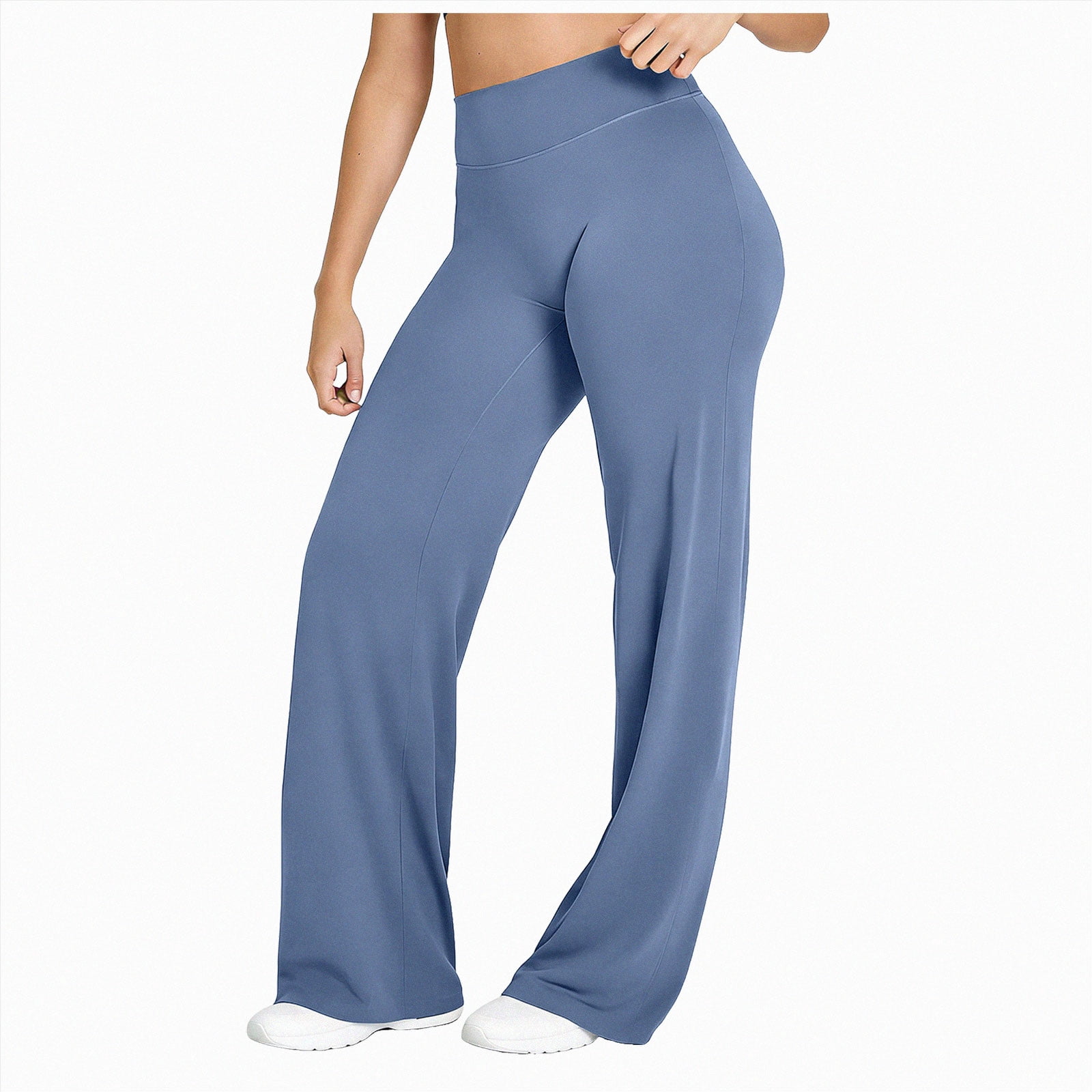 NIEWTR Women's Yoga Pants High Waisted Bootcut Crossover with Tummy ...