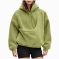 thumbnail image 1 of NIEWTR Womens Dog Pouch Hoodie with Kangaroo Pocket Oversized Pet Carrier Sweatshirts Animal Holder Long Sleeve Pullover, 1 of 7