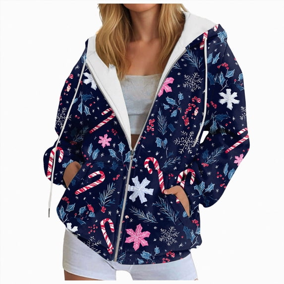 NIEWTR Womens Short Sleeve Zip Up Hoodies Lightweight Slim Fit Drawstring Comfort Sweatshirts Spring Winter Casual Fashion Clothes(A-Navy,4XL)