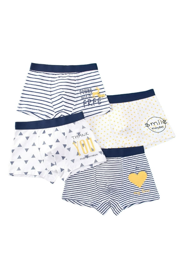 aining Underwear Absorbent Toddler Potty Trained Pants for Boys and Girls, 12 Months - 9 Years Gifts for Boys Cotton Briefs Multipack for Toddler Boys Gifts（White，4XL）
