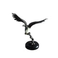 thumbnail image 1 of Nifao Bronze Eagle Statue on Marble Base Soaring Bird Sculpture – Bronze Statue on Marble Base, Home Decor, 8"L x 5"W x 10"H, 1 of 12