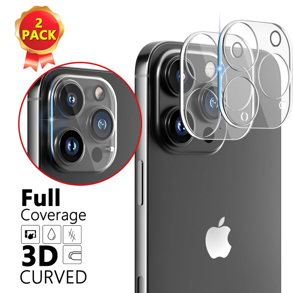 NIFFPD 2 Pack Camera Lens Protector for iPhone 14 Pro 6.1" Easy