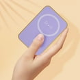 thumbnail image 1 of NIFFPD 50000mAh Magnetic Wireless Power Bank, LED Battery Display Portable Charger with Fast Charging Power Bank Compatible with iPhone Samsung Purple, 1 of 1