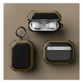 thumbnail image 1 of NIFFPD Apple AirPods Case, Full-Body Hard Silicone Shockproof AirPods Case Cover Airpods Pro with Keychain Brown, 1 of 5