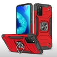 thumbnail image 1 of NIFFPD Galaxy A02S Phone Case Samsung A02S Case Magnetic Car Mount Ring Kickstand Cover Case Samsung Galaxy A02S Red, 1 of 7