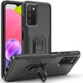 thumbnail image 1 of NIFFPD Galaxy A03S Case, 360 Full Body Military-Grade Phone Case with Kickstand for Samsung Galaxy A03S Black, 1 of 8