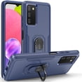 thumbnail image 1 of NIFFPD Galaxy A03S Case, 360 Full Body Military-Grade Phone Case with Kickstand for Samsung Galaxy A03S Blue, 1 of 8