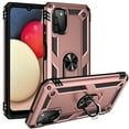 thumbnail image 1 of NIFFPD Galaxy A03S Case, Samsung A03S Case Ring Kickstand Hard PC Soft TPU Phone Cover for Samsung Galaxy A03S 5G Rose Gold, 1 of 7