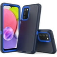 thumbnail image 1 of NIFFPD Galaxy A03S, Samsung A03S Phone Case Hard PC Soft TPU Protective case for Samsung Galaxy A03S Dark Blue&Blue, 1 of 5