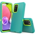 thumbnail image 1 of NIFFPD Galaxy A03S, Samsung A03S Phone Case Hard PC Soft TPU Protective case for Samsung Galaxy A03S Green&Yellow, 1 of 5