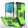 thumbnail image 1 of NIFFPD Galaxy A53 5G Case, Samsung A53 5G Case with Screen Protector, Ring Kickstand Shockproof Cover for Samsung Galaxy A53 5G Green, 1 of 7