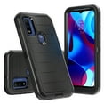 thumbnail image 1 of NIFFPD Moto G Pure Case,Moto G Power 2022 Case， Dual Layer Rugged Shockproof Anti-Drop Protective Case for Moto G Pure Case/ Moto G Power 2022 Black, 1 of 6