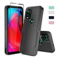 thumbnail image 1 of NIFFPD Moto G Stylus 5G 2021 Case with Screen Protector Shockproof Protective for Motorola Moto G Stylus 5G 2021 Black, 1 of 7