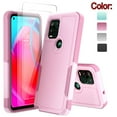 thumbnail image 1 of NIFFPD Moto G Stylus 5G 2021 Case with Screen Protector Shockproof Protective for Motorola Moto G Stylus 5G 2021 Pink, 1 of 7