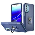 thumbnail image 1 of NIFFPD Moto G Stylus 5G 2022 Case Shockproof Protective Phone Cover with Ring Kickstand for Motorola Moto G Stylus 5G 2022 Blue, 1 of 7