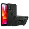thumbnail image 1 of NIFFPD Motorola Moto G Power 2022 Case with Screen Protector Magnetic Kickstand Car Mount Protection Case Cover for Moto G Power 2022 Black, 1 of 7