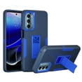 thumbnail image 1 of NIFFPD Motorola Moto G Stylus 5G 2022 Case with Screen Protector Magnetic Kickstand Car Mount Protection Cover for Moto G Stylus 5G 2022 Dark blue&Blue, 1 of 6